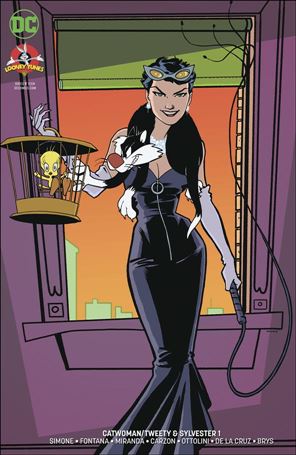 Catwoman / Tweety & Sylvester Special issue 1-B Sandy Jarrell Cover