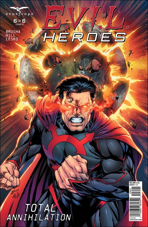 E.V.I.L. Heroes issue 6-B Ian Richardson Cover