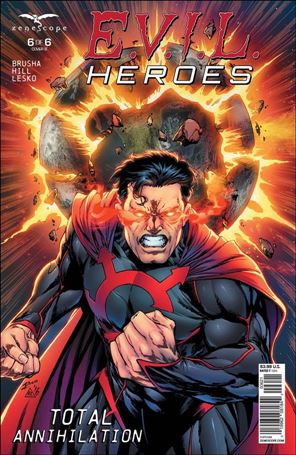 E.V.I.L. Heroes issue 6-B Ian Richardson Cover