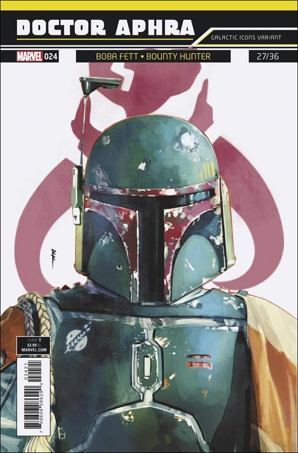 Doctor Aphra issue 24-B Rod Reis Galactic Icons Cover