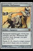 Magic the Gathering: 9th Edition (Base Set) card 303 Loxodon Warhammer