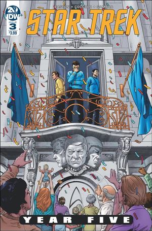 Star Trek: Year Five issue 3 Stephen Thompson Cover