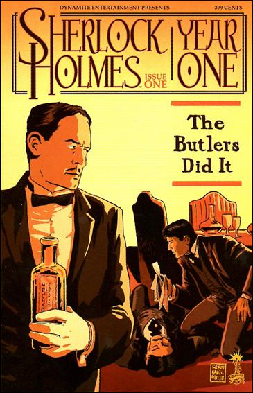 Sherlock Holmes: Year One issue 1 Francesco Francavilla Cover