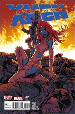 Uncanny X-Men (2016) issue 2-C Greg Land Cover (2nd Printing)