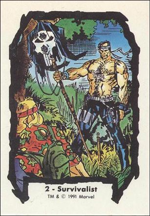 Jim Lee Series II (Base Set) card 2 Survivalist