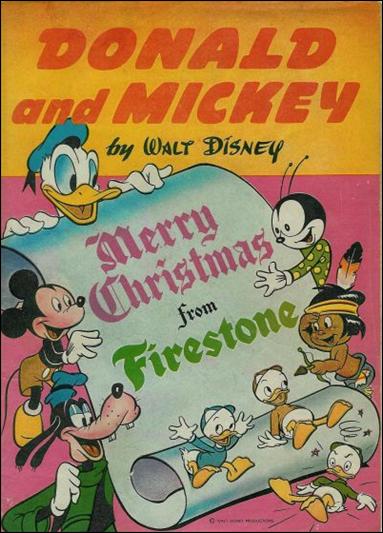 Donald and Mickey Merry Christmas issue 1944
