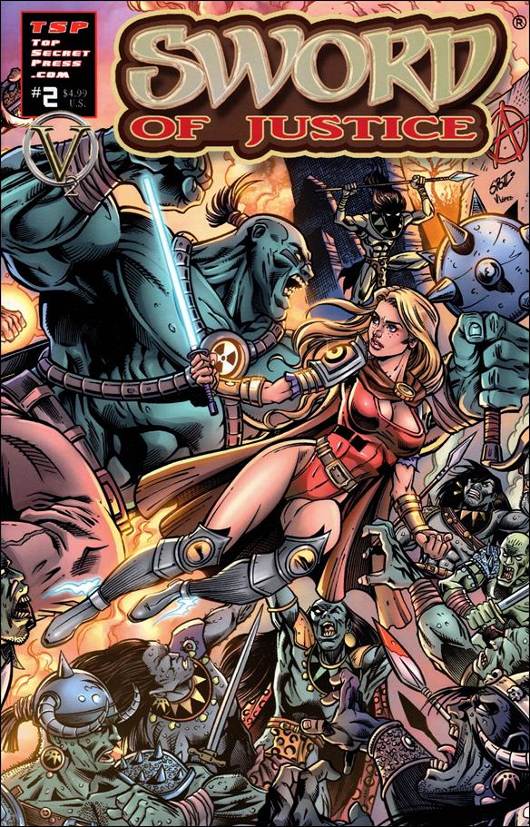 Sword of Justice (2022) issue 2 Silvio Spotti Wraparound Cover