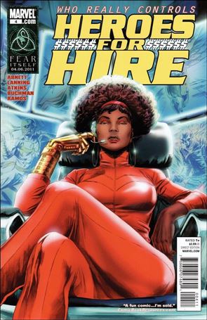 Heroes for Hire (2011) issue 4 Doug Braithwaite Cover
