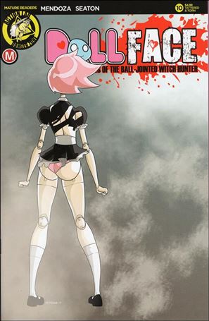 Dollface issue 10-B Dan Mendoza Tattered & Torn Cover