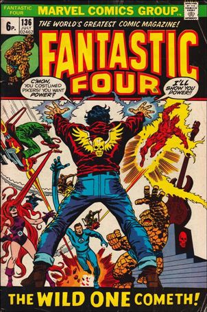 Fantastic Four (1961) issue 136-B UK Price Cover