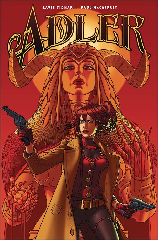 Adler issue 4-B Paul McCaffrey Cover