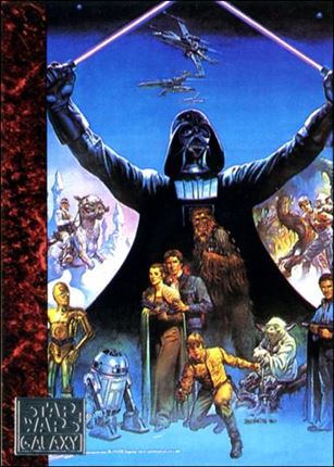 Star Wars Galaxy: Series 1 (Factory Base Set) card 71 Boris Vallejo