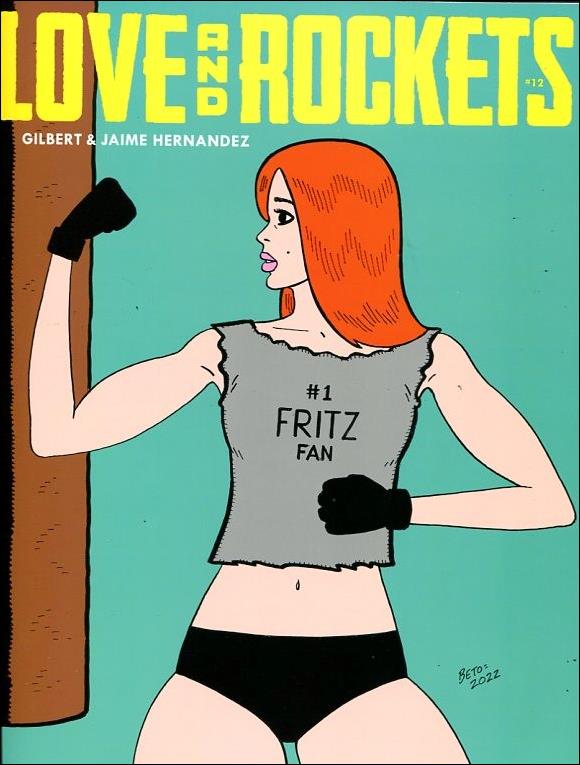 Love and Rockets (2016) issue 12 Gilbert Hernandez Cover