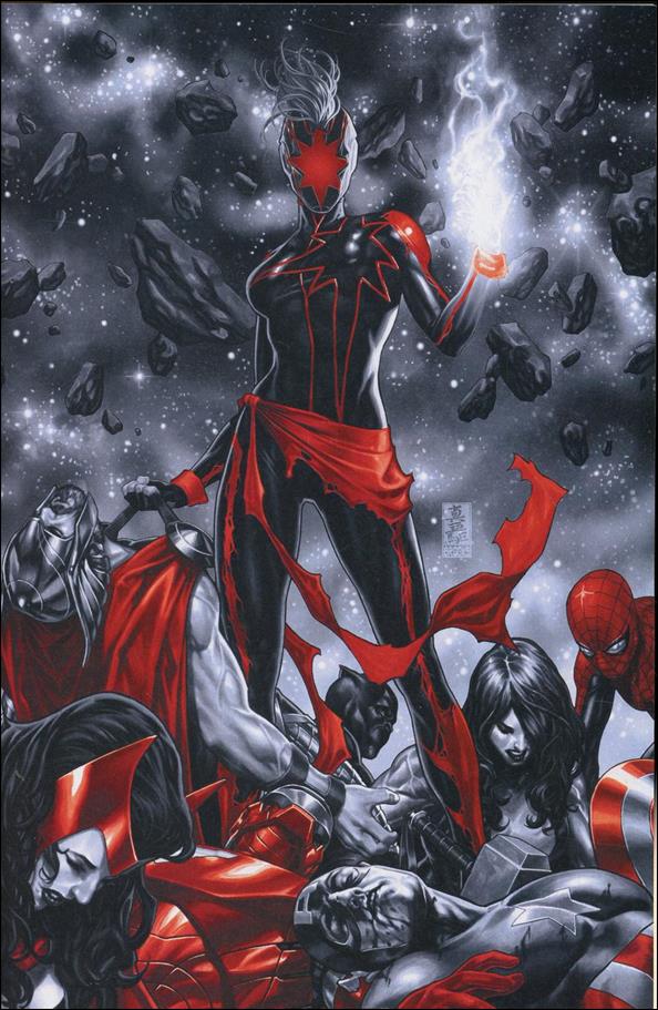 Captain Marvel (2019) issue 12-E Mark Brooks 1:100 Virgin Spot Color Cover