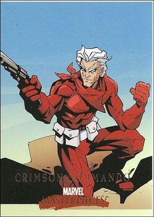 2008 Marvel Masterpieces: Series 2 (Base Set) card 12 Crimson Commando