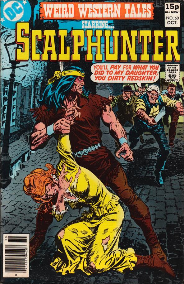 Weird Western Tales (1972) issue 60-B UK Price Cover