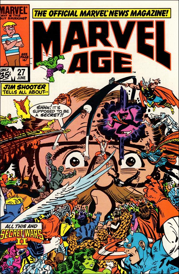 Marvel Age (1983) issue 27