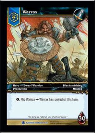 World of Warcraft: Heroes of Azeroth (Oversized Hero Subset) card 8 Warrax