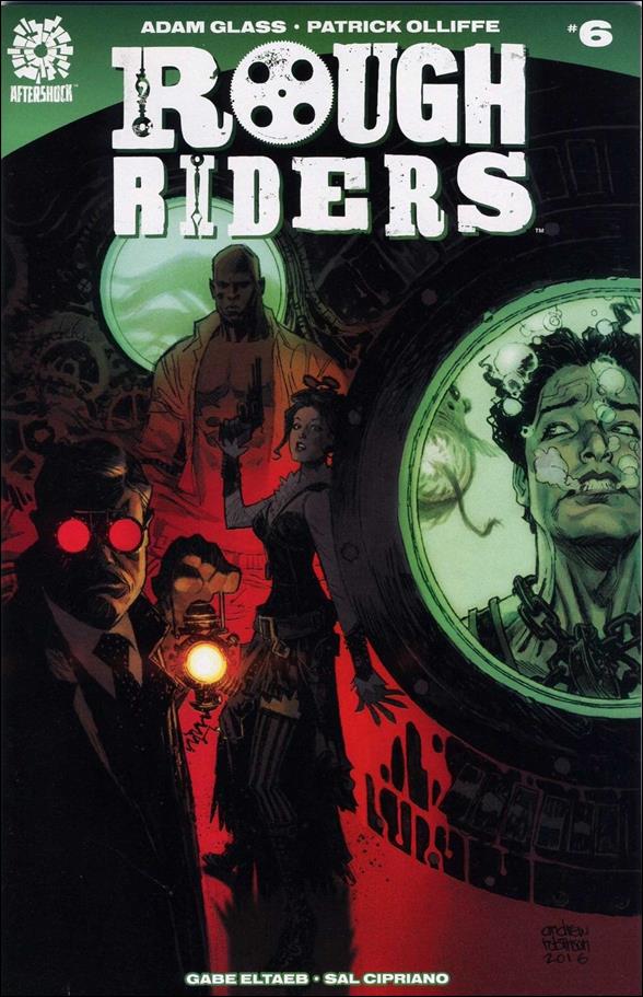 Rough Riders issue 6-B Andrew Robinson 1:10 Cover