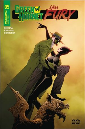 Green Hornet / Miss Fury issue 5-B Jae Lee Cover