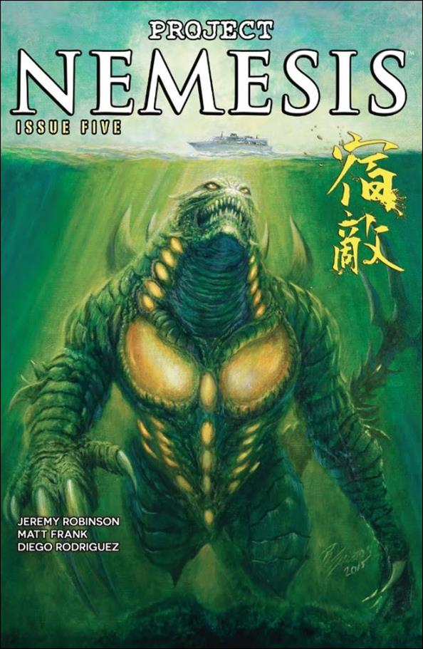 Project Nemesis issue 5-B Bob Eggleton 1:10 Cover