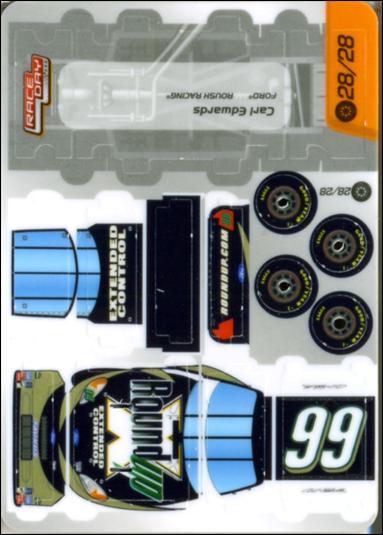 NASCAR Race Day 2005 (Base Set) card 28.2 Carl Edwards