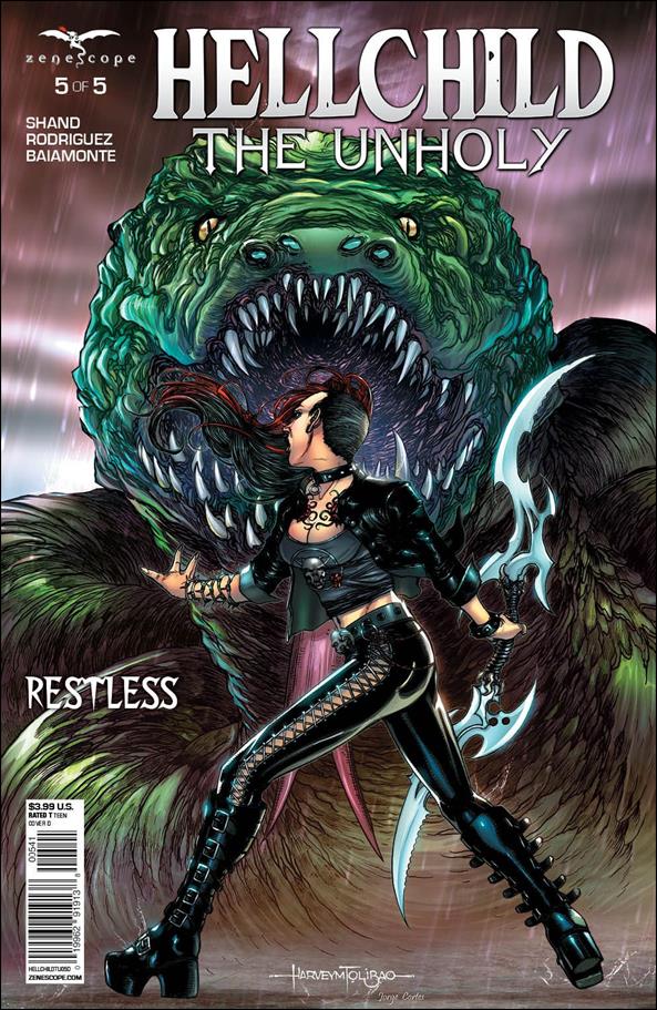 Hellchild: The Unholy issue 5-D Harvey Tolibao Cover