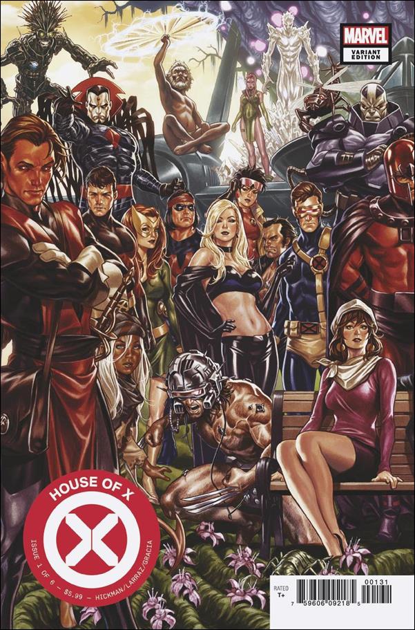 House of X issue 1-B Mark Brooks Connecting Cover