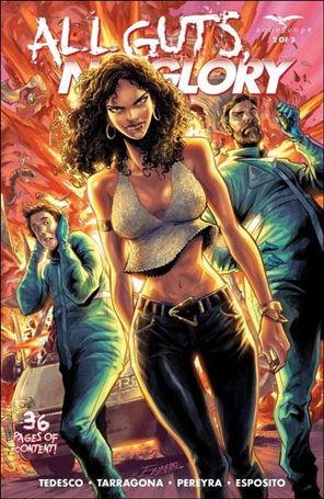 All Guts, No Glory issue 2 Guillermo Fajardo Cover