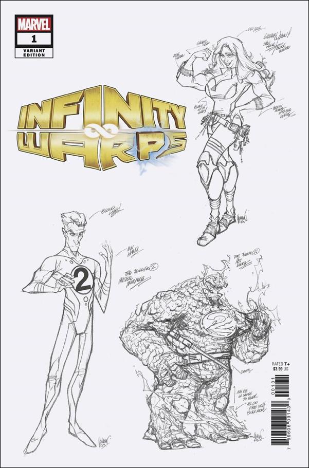 Infinity Wars: Infinity Warps issue 1-C Francisco Herrera 1:10 Design Cover