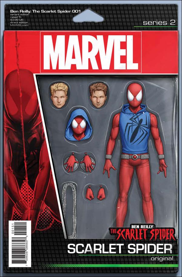 Ben Reilly: Scarlet Spider issue 1-B John Tyler Christopher Action Figure Cover