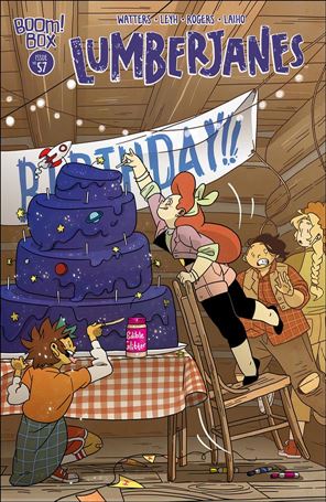 Lumberjanes issue 57 Kat Leyh Cover
