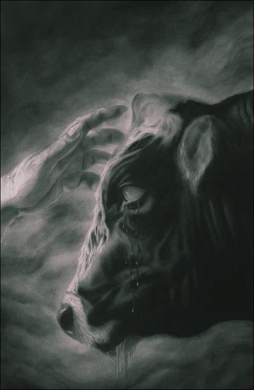 Hunt for the Skinwalker issue 3-D Randy Ortiz 1:25 Cover