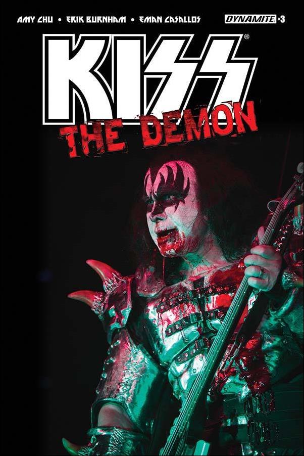 KISS: The Demon issue 3-D Photo Cover