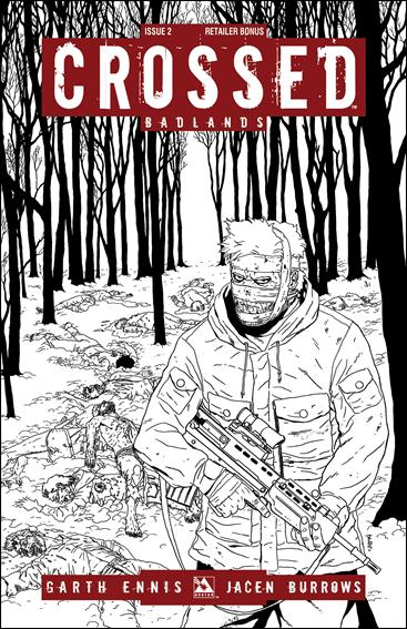Crossed: Badlands issue 2-E Retailer Bonus Cover