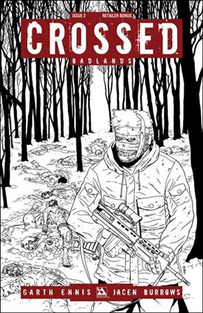 Crossed: Badlands issue 2-E Retailer Bonus Cover