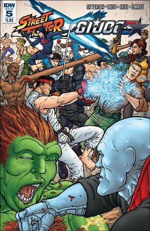 Street Fighter x G.I. Joe issue 5 Ramon Villalobos Cover