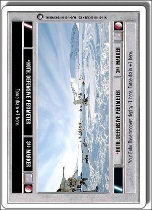 Star Wars: Hoth Revised (Base Set) card 136 Hoth: Defensive Perimeter