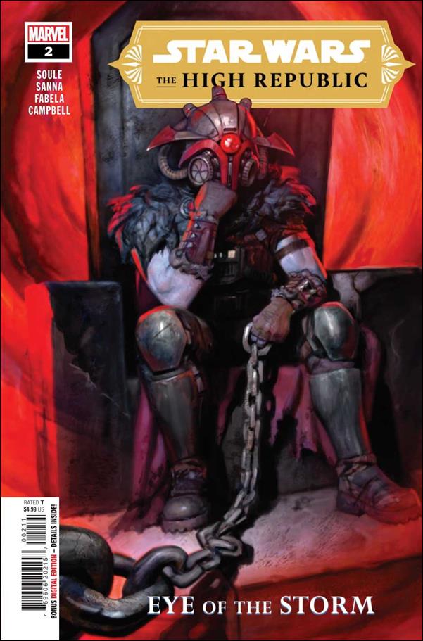 Star Wars: The High Republic: Eye of the Storm issue 2 Ryan Brown Cover