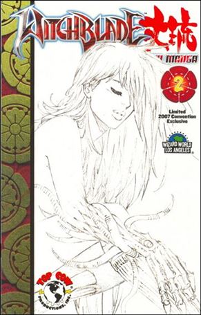 Witchblade: Takeru Manga issue 2-C Wizard World Los Angeles Sketch Cover