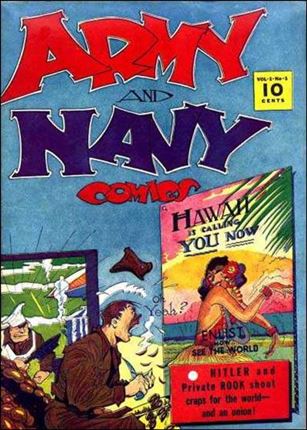 Army and Navy Comics Cover Image 1