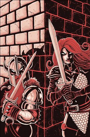Invincible Red Sonja issue 9-O Ken Haeser 1:11 Virgin Cover