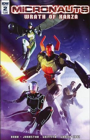 Micronauts: Wrath of Karza issue 2 Alex Ronald Cover