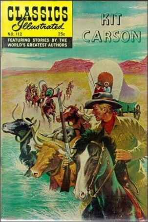 Classic Comics/Classics Illustrated issue 112-I HRN 166 - New Cover Art / Cardstock Cover