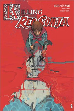 Killing Red Sonja issue 1-K Christian Ward 1:30 Crimson Cover