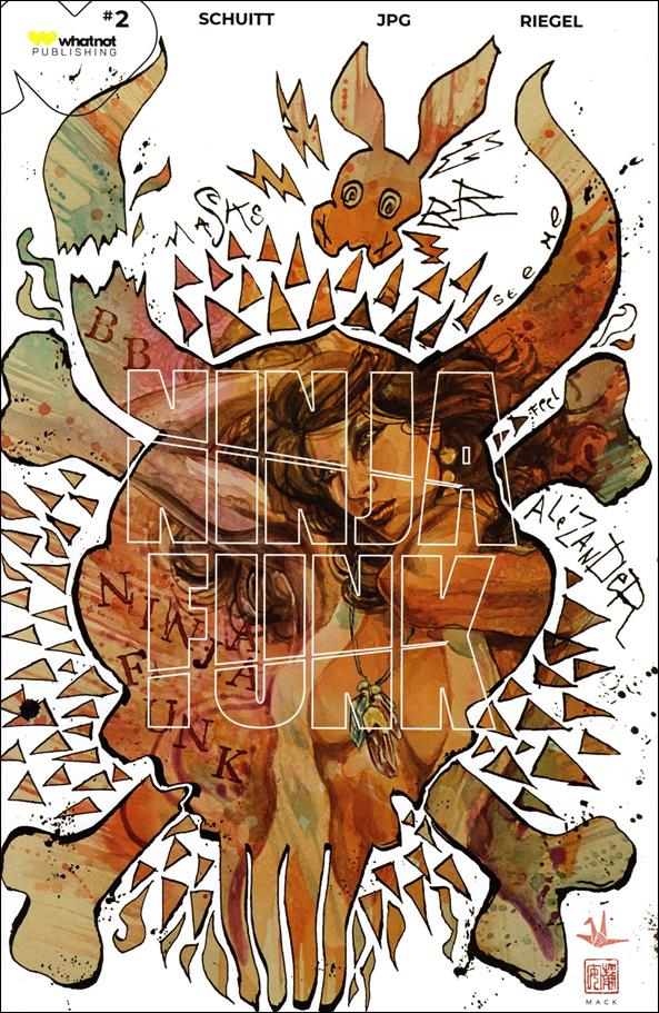 Ninja Funk issue 2 David Mack Cover