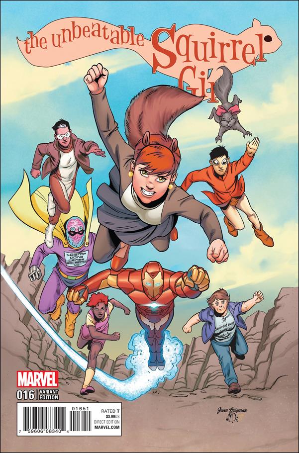 Unbeatable Squirrel Girl (2015/12) issue 16-E June Brigman 1:25 Cover