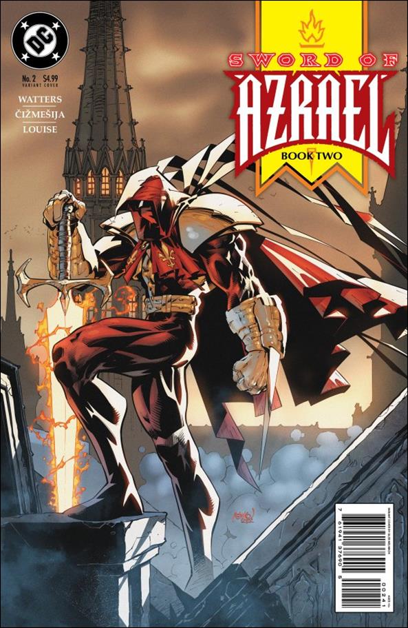 Sword of Azrael issue 2-D Gleb Melnikov 1:50 Virgin Cardstock Cover