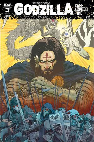 Godzilla: Rage Across Time issue 3-B Hugo Petrus Subscription Cover