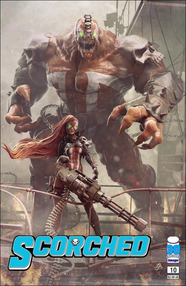 Scorched issue 10 Björn Barends Cover